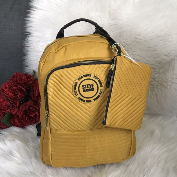 Steve Madden Handbags - NWT STEVE MADDEN TWO-POCKET BACKPACK SHOULDER BAG